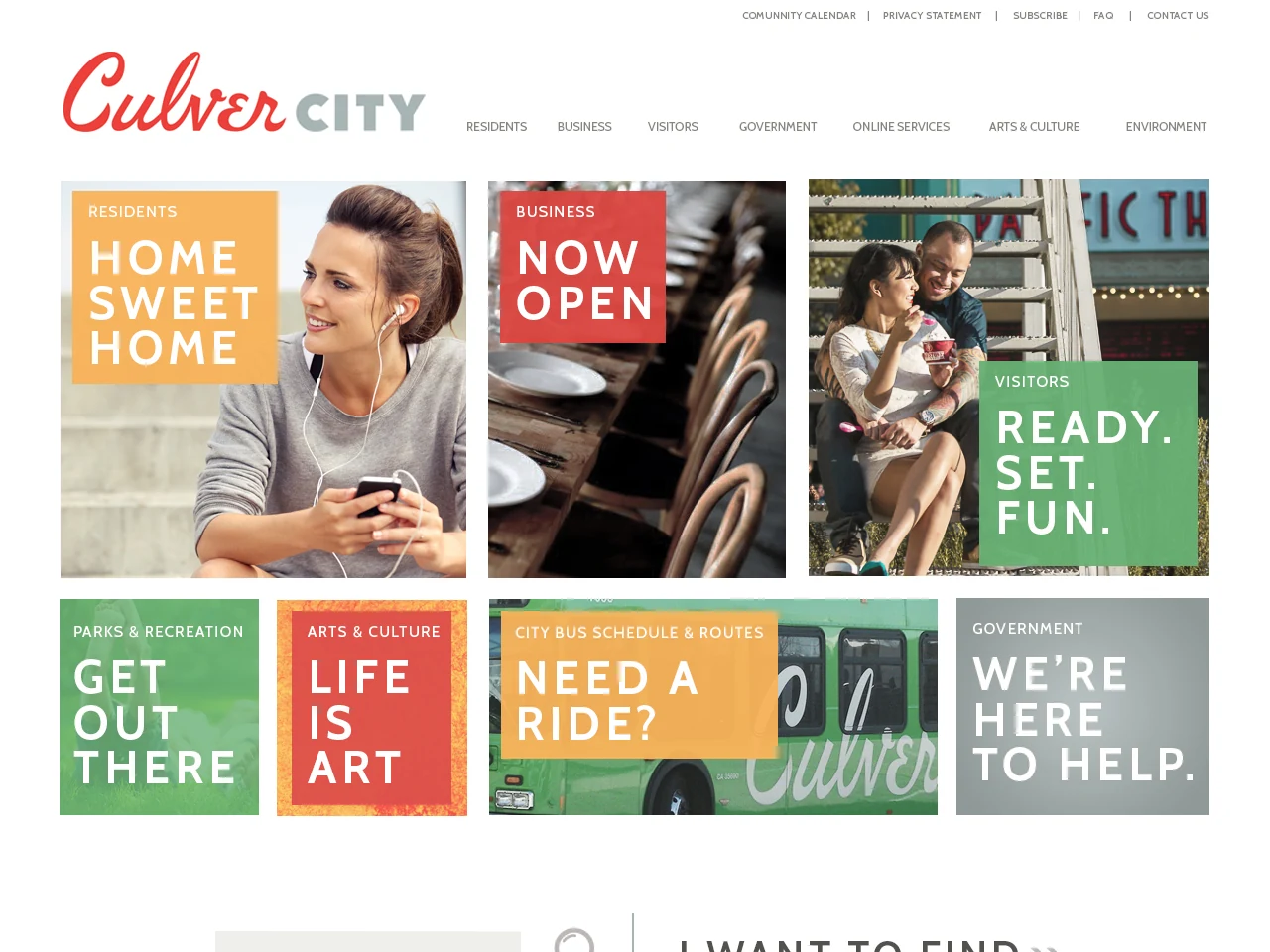 City Website project artwork