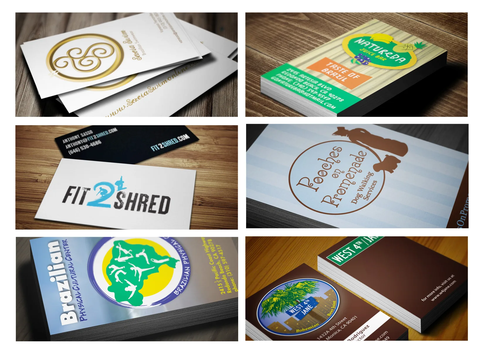 Business Cards project artwork
