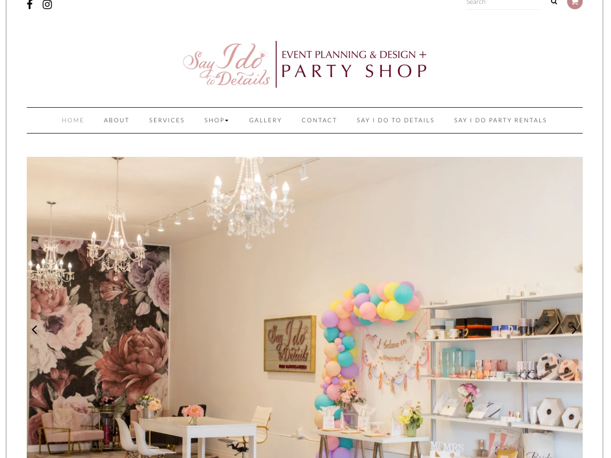Retail Website project artwork
